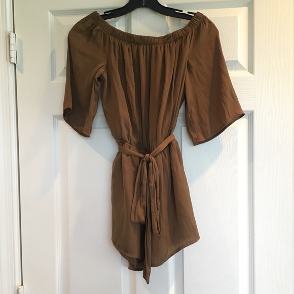 Off-the-Shoulder Romper - Picture 1 of 3